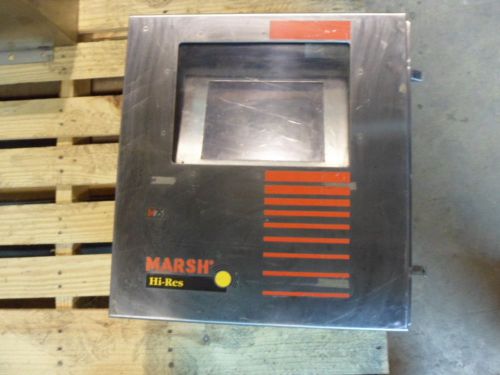 Marsh hi-res ink jet-coder #828751 p/n msc-0600 sn:msc-0168 115/230vac used for sale