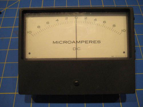 DC Microamperes Meter API Shielded Part No 1747, Model 603 VINTAGE