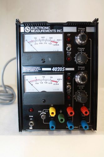 ELECTRONIC MEASUREMENTS 40205 TESTER
