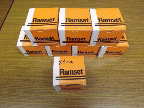 RAMSET 1514 Fastener Pin, 2 In, Powder Tool, Qty: 700 + Bonus