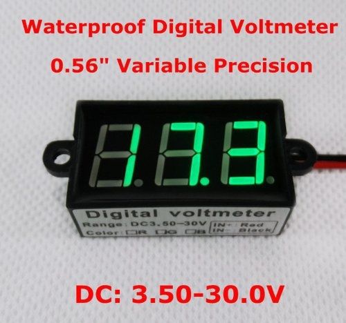 Smakn? 2 wire green dc 3.5-30v waterproof automatic adjustment led panel digital for sale
