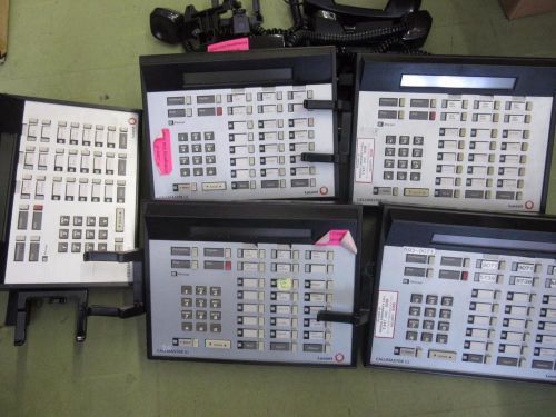 Lot of 5 AT&amp;T Callmaster III 603E1-A-003 Attendant Consoles