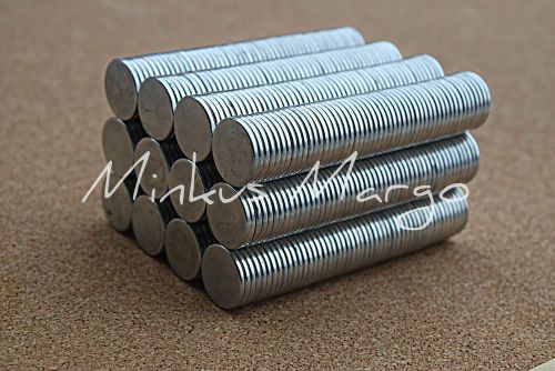 N52 10mm x 2mm Neodymium Magnet Rare Earth Magnets Disc Very Strong 3/8&#034;