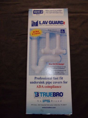 Truebro Lav Guard 2 #102 E-Z 1 P-trap Cover 2 Angle Valve Supply Covers ADA Sink