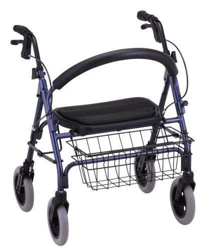 Mini mac heavy duty walker blue, free shipping, no tax, item 4214bl for sale