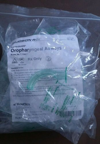 12 Hudson Child RCI Oropharyngeal Airway Valves,70mm, sz 7, 74F1401355, Dispose
