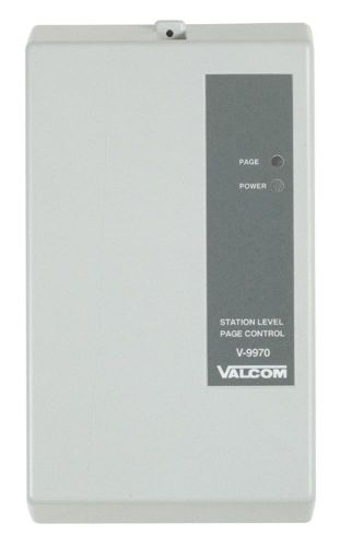 Valcom digital 1-way 1-zone page control adapter (v-9970) for sale