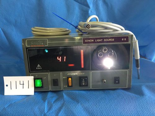 Storz Xenon Fiber Optic Light Source 615 with Fiber Optic Cable 495ND