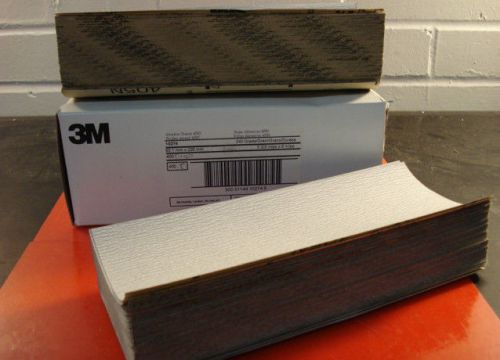 3m abrasive sheet 405n, 3-2/3&#034; x 9&#034;, 240g very fine sc qty 380, 10274 /hf3/ for sale