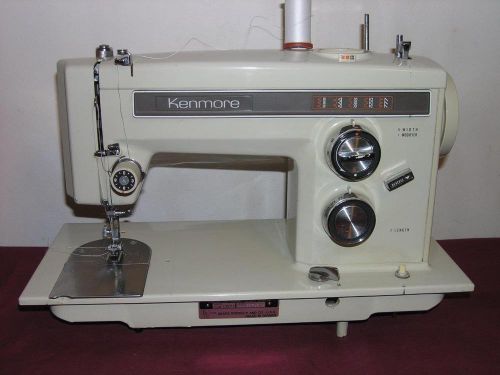 Heavy duty kenmore sewing machine model 158-1357, upholstery, all metal for sale