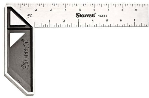 Starrett k53-8-n stainless steel carpenters try square 8&#034; length for sale
