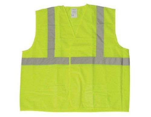Safety Flag C2ANSI-GN-4XL/5XL Class 2 Safety Vest, Green, 4X-Large/5X-Large