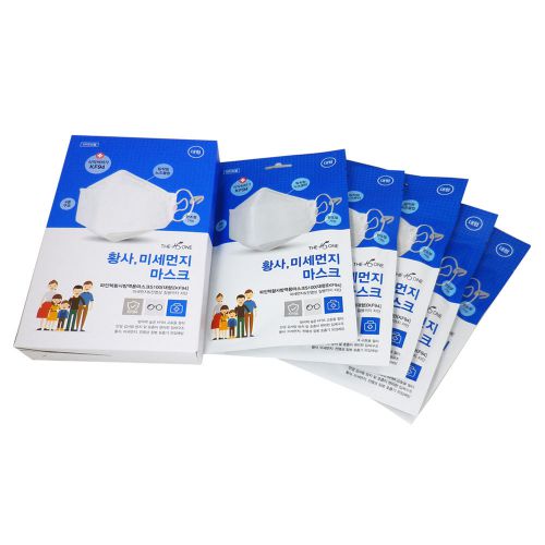 THE H ONE Korea Masks 5ea/KF94 Approved Particulat Haze Dust Masks For Adult