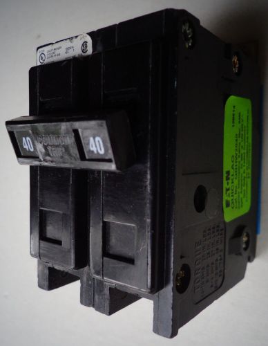 QBHW2040 Cutler-Hammer Circuit Breaker 2 Pole 40 Amp 240V!!!