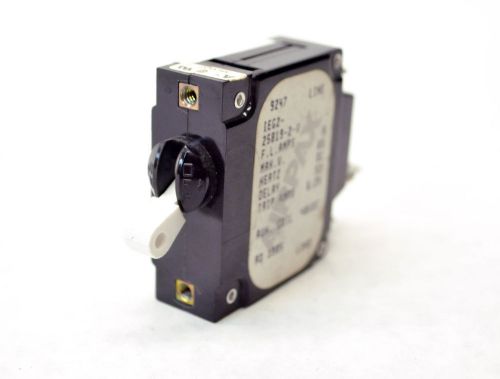 Airpax Sensata IEG2-25819-2-V 1P 5A 65V Delay 53 Circuit  Breaker
