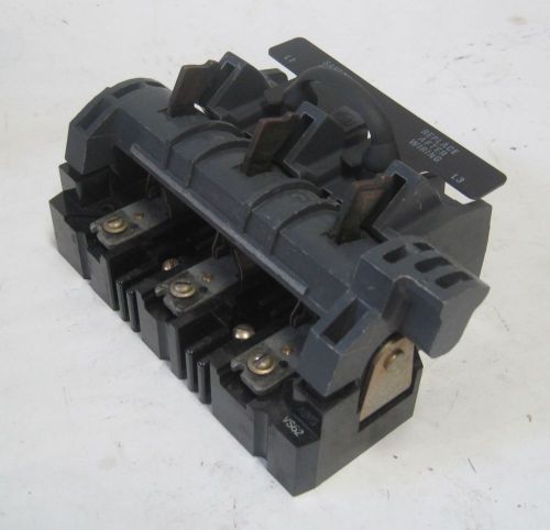 Allen bradley unfusible disconnect switch 30a x-341737 usg for sale
