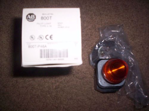 A-B Pilot light amber lens 800T-P46A