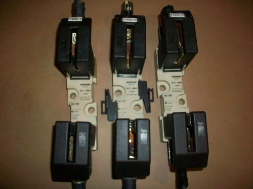 3pc Siemens 400amp Fuse Block 3NH3 330  Single Pole   690vac