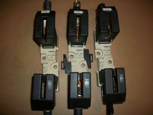 3pc Siemens 400amp Fuse Block 3NH3 330  Single Pole   690vac