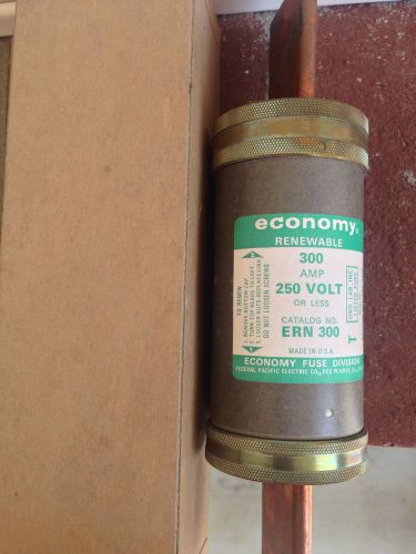 ERN 300 Federal Pacific Electric Company Economy Renewable Fuses