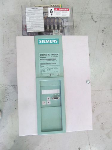Siemens Simoreg DC Master Drive 6RA7025-6FV62 460 V 3 Phase 34.6 Amp 6RA70DC