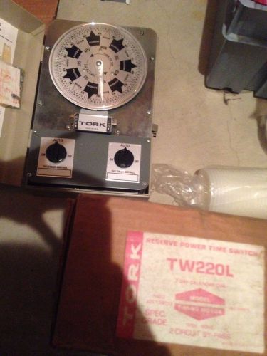 TORK - Model TW220L - Seven Day Industrial Timer *NEW IN BOX*