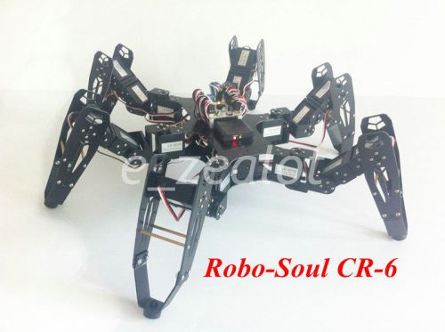 Robo-soul cr-6 spider robot 6 legs 18 dof robot full set robot perfect for sale
