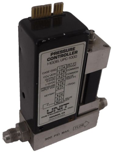 Unit instruments upc-1000 500psi max pressure switch valve control controller for sale