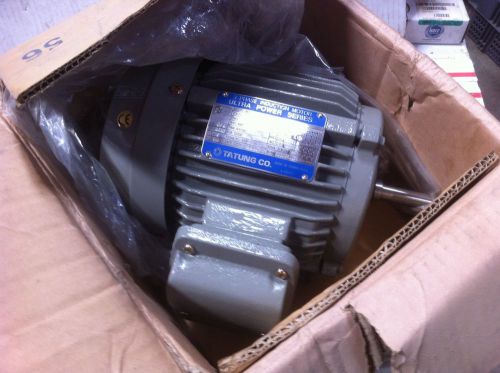 3/4 hp 3 phase motor new tefc 1710 rpm 208-230/460