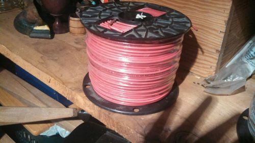 New Stranded Copper Wire, 12 AWG, THHN, 500FT (Cable, RED)