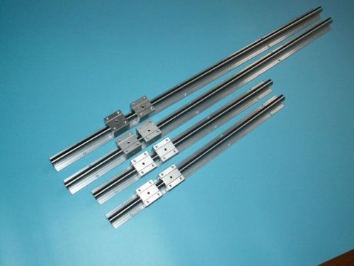 20mm linear slide guide SBR20-1400/2600mm 4 rail+8 SBR20UU bearing block CNC set