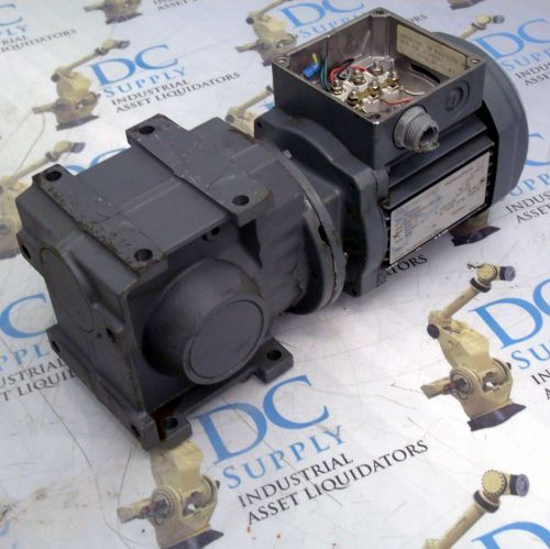 Sew eurodrive s37dt71c4-5044953 s37 dr63l4 helical-worm gear motor 86.36:1 for sale