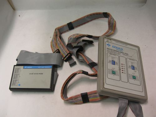 Gould RS232 Serial Data Pod A-60024 and K20 Logic Analyzer 24-Bit State Probe