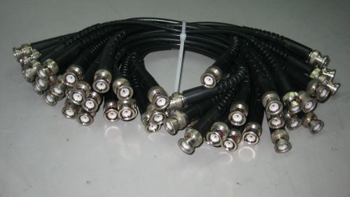 Pomona 2249-C-6 BNC Coaxial Cable, Black (Lot of 26) #TQ193