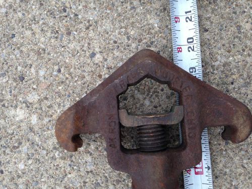 Akron Fire Hydrant &amp; Spanner Wrench Style 15 Triangle Head Firefighter Tool