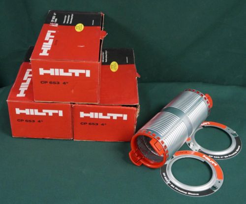 ONE NEW HILTI CP 653 4&#034; SPEED SLEEVE #2008604 ! 3 AVAILABLE  CP653    G840