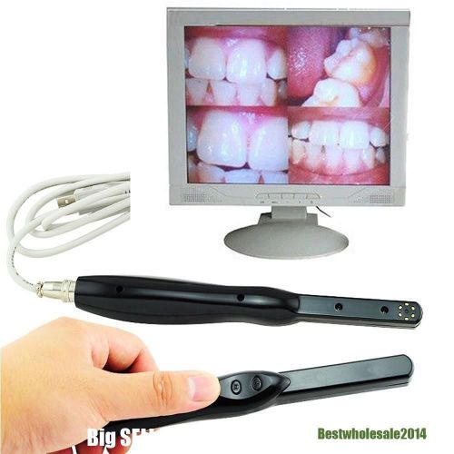 Dental hd usb 2.0 intra oral camera 6 mega pixels 6-led intraoral camera aa for sale