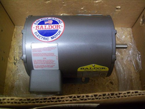 Baldor Industrial Motor M16B 1/3 H.P 208-230/460 V 1.8-1.6/.8 A 1725 RPMs 60 Hz