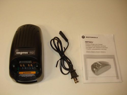 Motorola WPLN4114AR V3.40 IMPRES Radio Battery Charger XTS5000 XTS3000 XTS2500