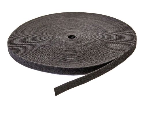1/2&#034; inch roll hook &amp; loop velcro reusable cable ties wraps straps - 25m 82ft for sale