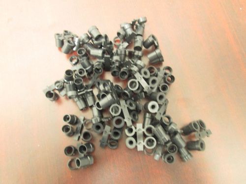 25 ea. amp amplimite 747746 assorted electrical connectors grommet cable clamp for sale