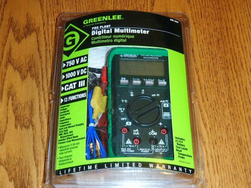 Greenlee dm-500 digital multimeter brand new nib for sale