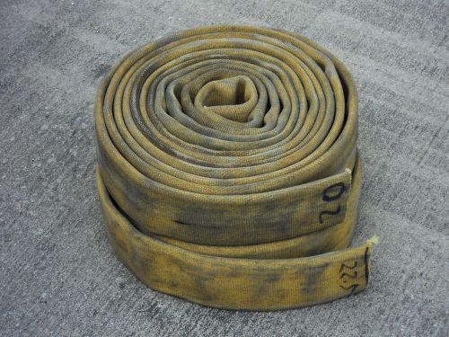 Firehose 3-1/8” wide double jacket, 42-1/2 ft, for boat dock bumper guard for sale