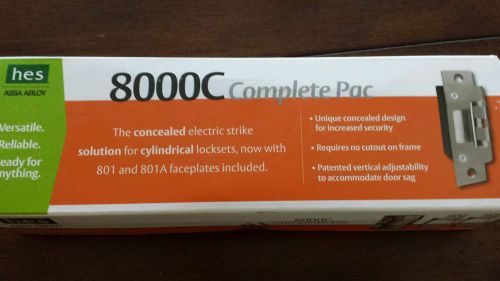 HES 8000C Complete Pac Strike Kit 8000C-12/24D-630 *NIB*