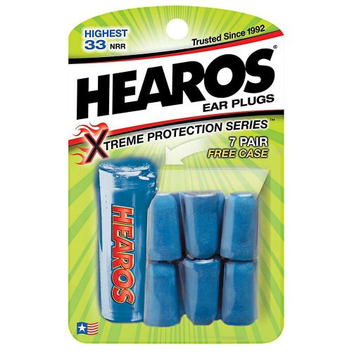 Hearos Earplugs, Xtreme Protection Series, 7 Count