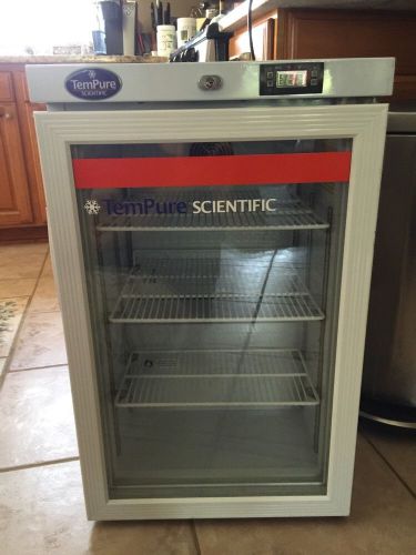 Tempure Scientific Vaccine Laboratory Undercounter  Refridgerator 2.3 Cu Ft