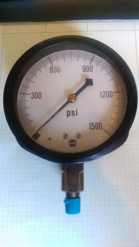 US Gauge 1500 PSI Pressure Gauge NPT