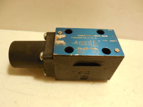 CONTINENTAL HYDRAULIC DIRECTIONAL VALVE VAD03M-1A-G-10-A CONTROL. ST1