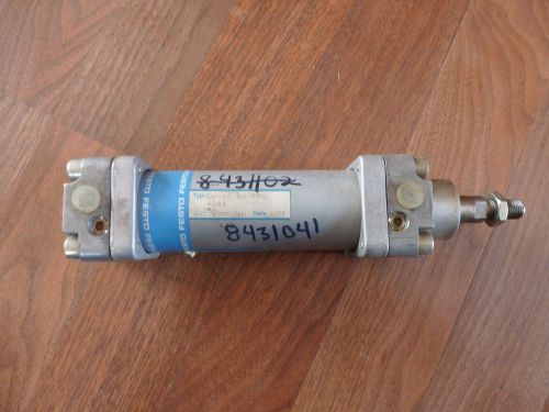 Festo dn-40-80-ppv pneumatic cylinder 40mm bore 80mm stroke *new old stock* for sale