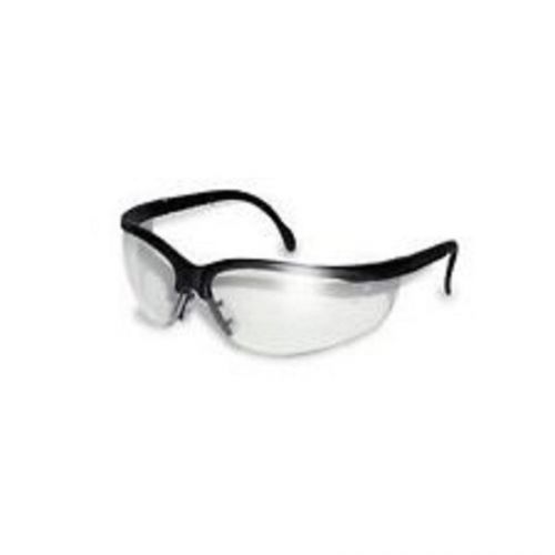 New Blue Moon Black Frame with Anti-Fog  Clear Lens Safety Glasses